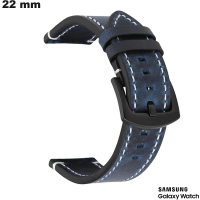 Echtes Lederarmband für Samsung Smartwatch 22mm von hoher Qualität