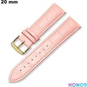 Bracelet Honor crocodile effect 20mm quality smart watch