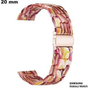 Sale Samsung 20mm Multicolored Smartwatch Resin Bracelet