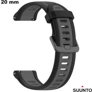 Buy Gray Rubber Bracelet for 20 mm Suunto Watch