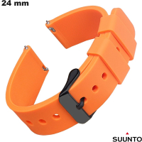 Pulsera respirante Naranja de Caoutchouc 24 mm de Suunto económica