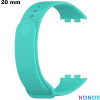 Bracelet de montre 20 mm Honor Silicone Bleu ● Envoi Rapide