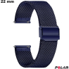 Acheter Bracciale 22 mm Blu Polar smartwatch Acciaio Inossidabile di qualità