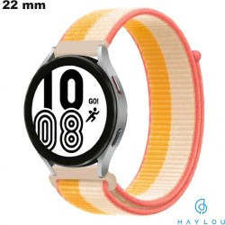 Bracciale Tessuto 22mm Haylou Arancione per smartwatch