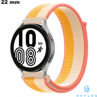 Bracelet Tissu 22mm Haylou Orange de smartwatch ● Frais de Port 3,99€
