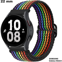 Bracciale Multicolore orologio Tessuto 22 mm Samsung moderno economico