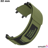 Pulseira de relógio 22 mm Nylon Verde Amazfit (Active Edge) barata