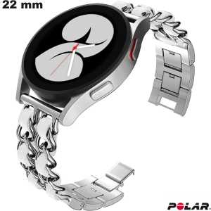 Bracelet Polar Argenté 22mm montre intelligente de qualité