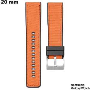 Quality Orange Rubber Smartwatch Bracelet Samsung
