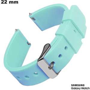 Acquistare Bracciale Blu 22mm Samsung orologio intelligente Gomma