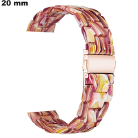Armband für Uhr 20mm Bunte Harz | Bester Preis