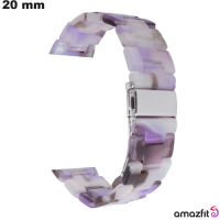 Acheter Bracelet Résine pour montre Violet 20mm Amazfit