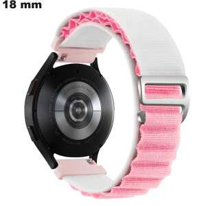 Acheter Bracelet poignet large 18 mm Nylon Rose pour montre