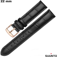 Acheter Bracelet Cuir véritable grain croco Noir Suunto