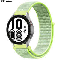 Armband 22 mm Uhr Grün Stoff Kratzfest / Versandkostenfrei ab 20€
