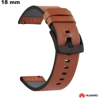 Acheter Bracelet smartwatch Simili cuir Huawei Marron 18mm
