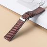 Acheter Vendita Bracciale Xiaomi Marrone 20 mm Vera pelle per orologio
