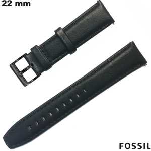 Bracelete Fossil 22 mm de relógio inteligente Preto de qualidade