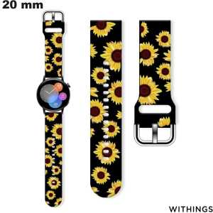 Bracelet Noir Withings 20mm Silicone de montre - Envoi en 24h