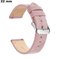 Sale Vintage 22 mm Pink Bracelet for Watch Genuine Leather