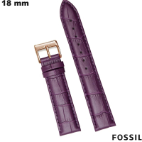 Slimme horloge armband Fossil 18 mm Paars goedkoop