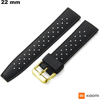 Armband Silicum 22 mm Zwart voor Xiaomi Horloge \ Snelle Verzending