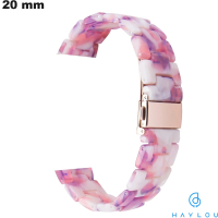 Bracelet Rose Haylou 20mm de smartwatch Résine : Port Gratuit