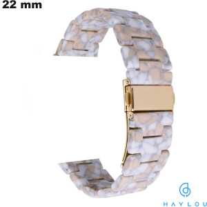 Bracelet Gris Haylou de smartwatch 22mm Résine : Montage Facile