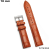 Acheter Armband 18 mm smartwatch Withings Marron Echt leer van hoge kwaliteit
