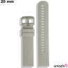 Acheter Bracciale Amazfit 20 mm Caoutchouc smartwatch Grigio economico