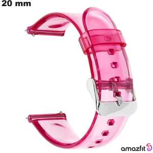 Sale of 20mm Transparent Smartwatch Bracelet Amazfit