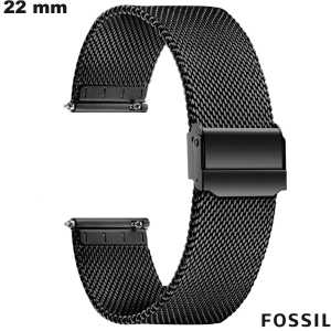 Fossil Black Milanese Smartwatch Bracelet | Free Shipping