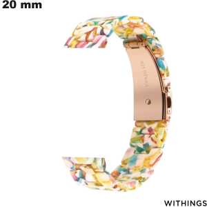 20mm Withings Bracelet Multicolored Watch Resin Cheap