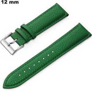 Verkauf Armbanduhrband 12 mm Echtes Leder Original Grün