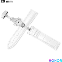 Bracciale Honor Bianco effetto coccodrillo per smartwatch economico