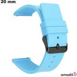 Bracelet Voile montre intelligente Bleu Amazfit 20 mm