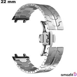 Bracciale in Acciaio Inossidabile 22mm Amazfit di qualità per smartwatch