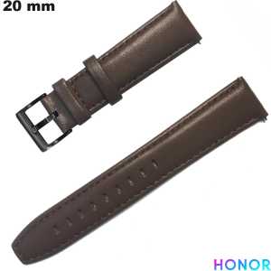 Pulsera Honor Marrón 20mm reloj Cuero genuino de calidad