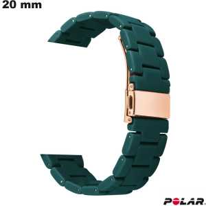 Pulsera de 20mm Verde Resina de reloj Polar - Envío en 24h