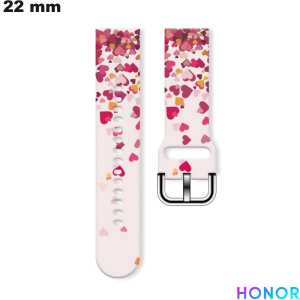 Buy Honor Smartwatch Bracelet Rose Heart Silicone 22 mm