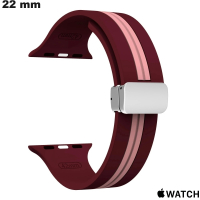 Bracelet 22mm Violet montre connectée Apple Watch de qualité