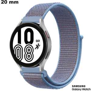 Samsung Smartwatch-Armband Blau Nylon 20 mm # Versand für 3,99€