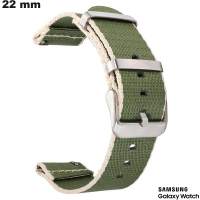 22mm Fabric Bracelet for Samsung Watch Green / Free Shipping