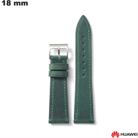 Sale of 18mm Huawei Watch Strap Genuine Leather Green