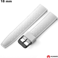 Vente Bracelet de montre intelligente Blanc Silicone 18 Huawei