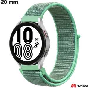 Bracciale Huawei per orologio connesso in nylon verde 20 mm di qualità