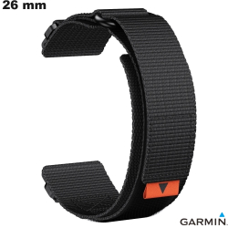 Brazalete Negro 26mm reloj Quickfit h Garmin Tela
