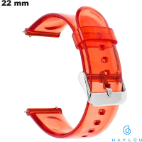 Bracelet 22mm Transparent pour montre Haylou ● Livraison Gratuite