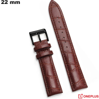 Sale OnePlus Genuine Leather Brown 22mm Watch Strap