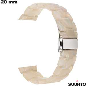 Vente Bracelet Suunto Blanco Resina reloj inteligente 20mm